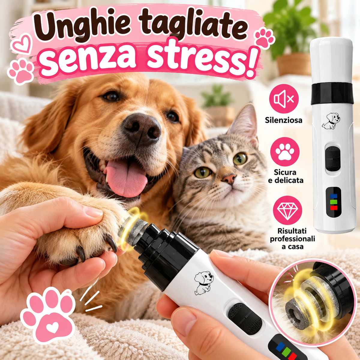 Lima per unghie Cane/Gatto