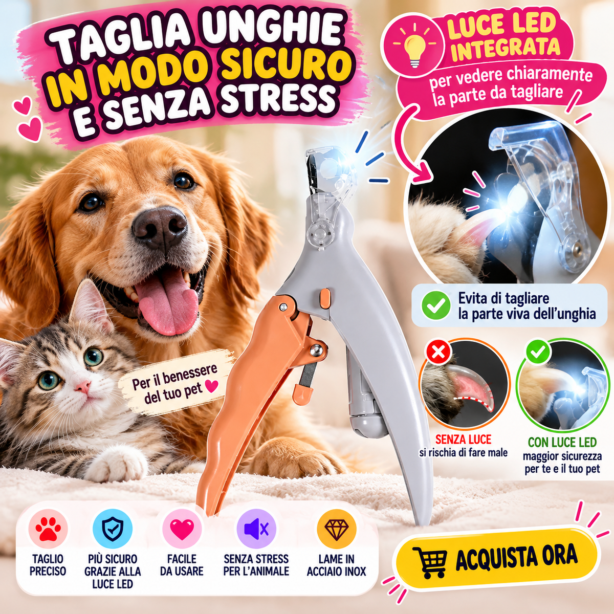 Tagliaunghie Cane/Gatto